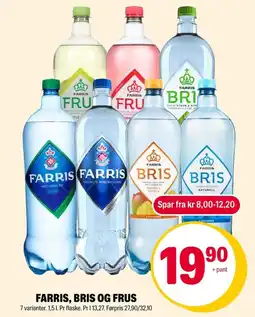 Coop Extra Farris, Bris og frus tilbud