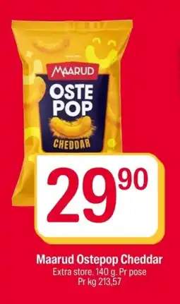 Coop Extra Maarud Ostepop Cheddar tilbud