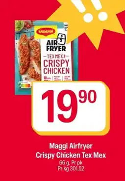 Coop Extra Maggi Airfryer Crispy Chicken Tex Mex tilbud