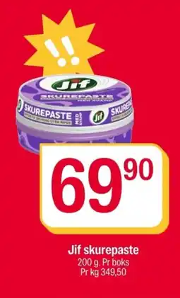 Coop Extra Jif skurepaste tilbud