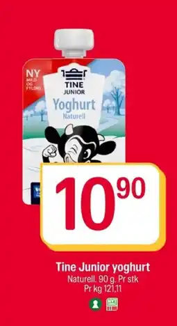 Coop Extra Tine Junior yoghurt tilbud