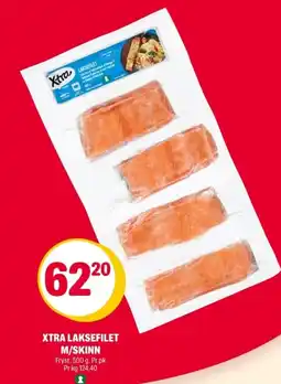 Coop Extra Xtra laksefilet M/skinn tilbud