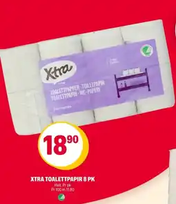 Coop Extra Xtra toalettpapir 8 pk tilbud