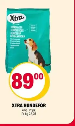 Coop Extra Xtra hundefôr tilbud