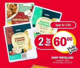 Coop Extra Coop tortelloni tilbud