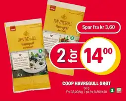 Coop Extra Coop havregull grøt tilbud