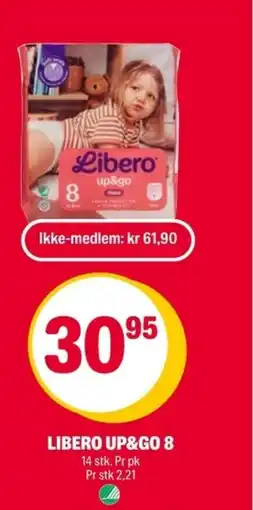 Coop Extra Libero up&go 8 tilbud