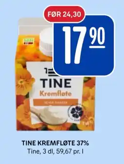 Rema 1000 Tine kremfløte 37% tilbud