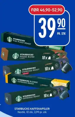 Rema 1000 Starbucks kaffekapsler tilbud