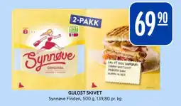 Rema 1000 Synnøve Gulost skivet tilbud