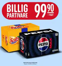Rema 1000 Pepsi max/solo super tilbud