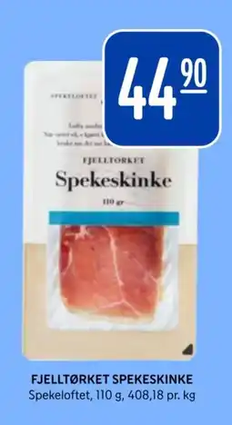 Rema 1000 Spekeloftet Fjelltørket spekeskinke tilbud