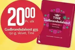 CC Mat TINE Gudbrandsdalsost g35 tilbud