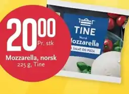 CC Mat TINE Mozzarella, norsk tilbud