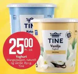 CC Mat TINE Yoghurt tilbud