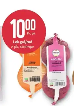CC Mat Løk gul/rød tilbud