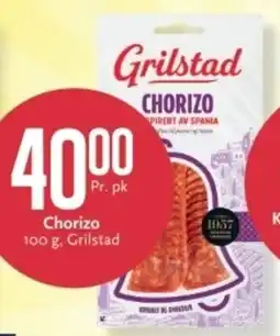 CC Mat Grilstad Chorizo tilbud