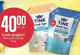 CC Mat TINE Gresk youghurt tilbud