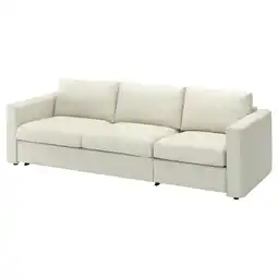 IKEA Vimle 3-seters sovesofa, Gunnared beige tilbud