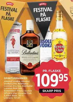Meny Spiritusmarked tilbud