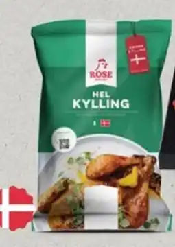 Meny ROSE DANSK Hel kylling tilbud