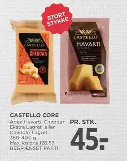 Meny CASTELLO Core tilbud