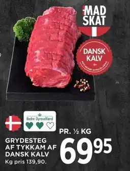 Meny Grydesteg af tykkam af dansk kalv kg tilbud