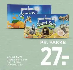Meny Capri-sun tilbud