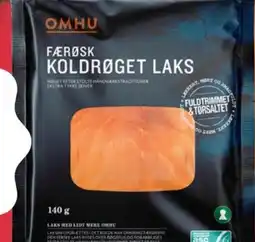 Meny OMHU Færøsk laks tilbud