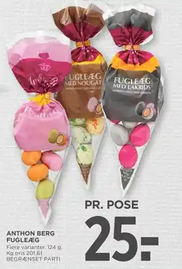 Meny ANTHON BERG Fugleæg tilbud