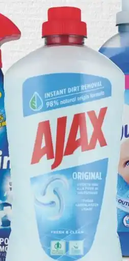 Meny AJAX tilbud