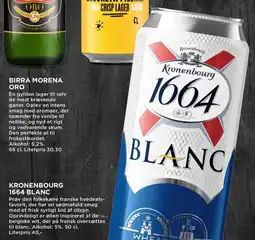 Meny KRONENBOURG 1664 Blanc tilbud
