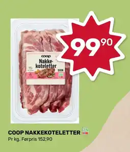 Coop Marked COOP Nakkekoteletter tilbud