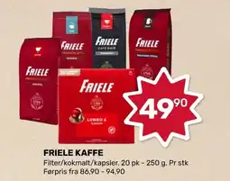 Coop Marked FRIELE Kaffe tilbud