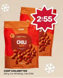 Coop Marked COOP Chilinøtter tilbud