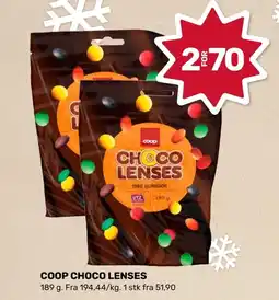 Coop Marked COOP Choco lenses tilbud