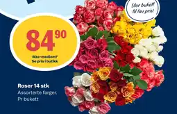 Coop Marked Roser 14 stk tilbud