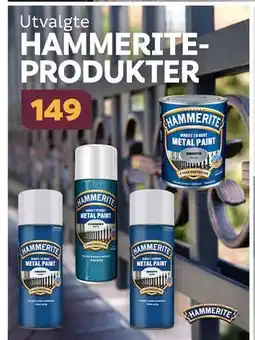 Megaflis Utvalgte HAMMERITEPRODUKTER tilbud