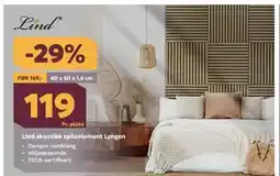 Megaflis Lind akustikk spileelement Lyngen tilbud