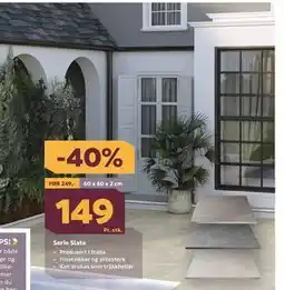 Megaflis Serie Slate tilbud