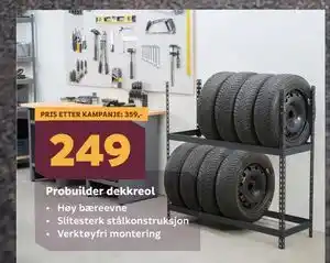 Megaflis Probuilder dekkreol tilbud