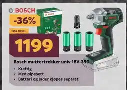 Megaflis Bosch muttertrekker univ 18V-350 tilbud