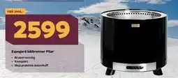 Megaflis Espegard bålbrenner Pilar tilbud