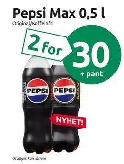 Joker Pepsi Max 0,5 l tilbud