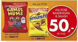 Sparkjøp XXL POSE BAMSEMUMS & SMASH tilbud