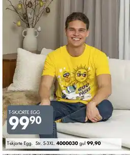 Sparkjøp T-SKJORTE EGG tilbud