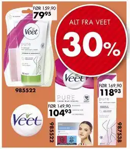 Sparkjøp ALT FRA VEET tilbud