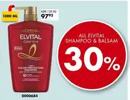 Sparkjøp ALL ELVITAL SHAMPOO & BALSAM tilbud
