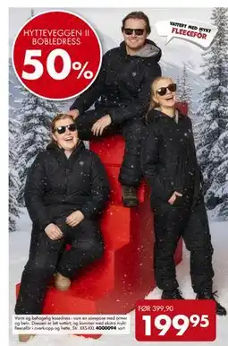 Sparkjøp HYTTEVEGGEN II BOBLEDRESS tilbud