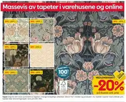 Rusta Tapet, Medlemspris tilbud